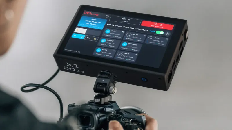 CNDLive X1 for Religious Event Streaming in Poor Network Areas